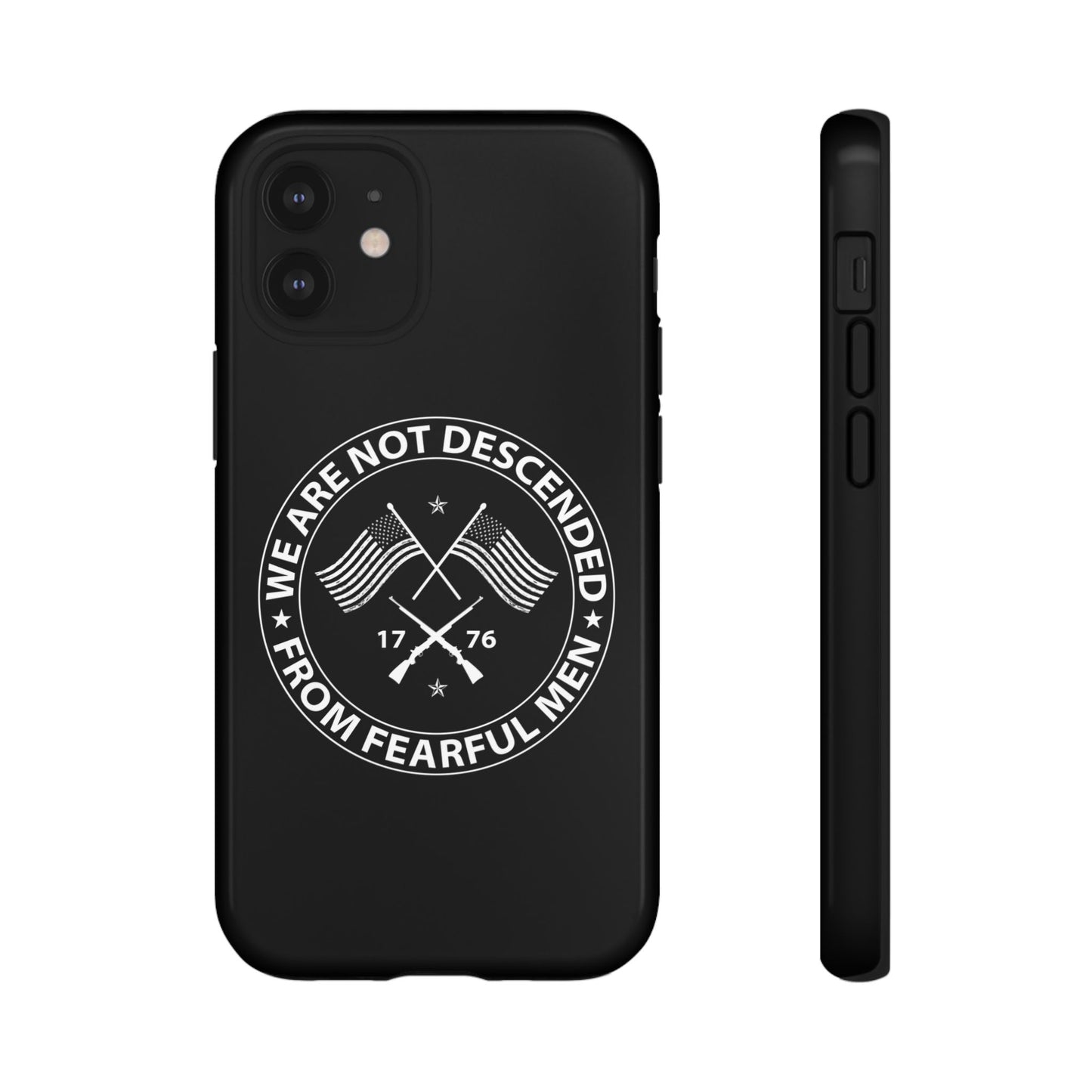 We Are Not Descended From Fearful Men Hard Shell Tough Phone Case