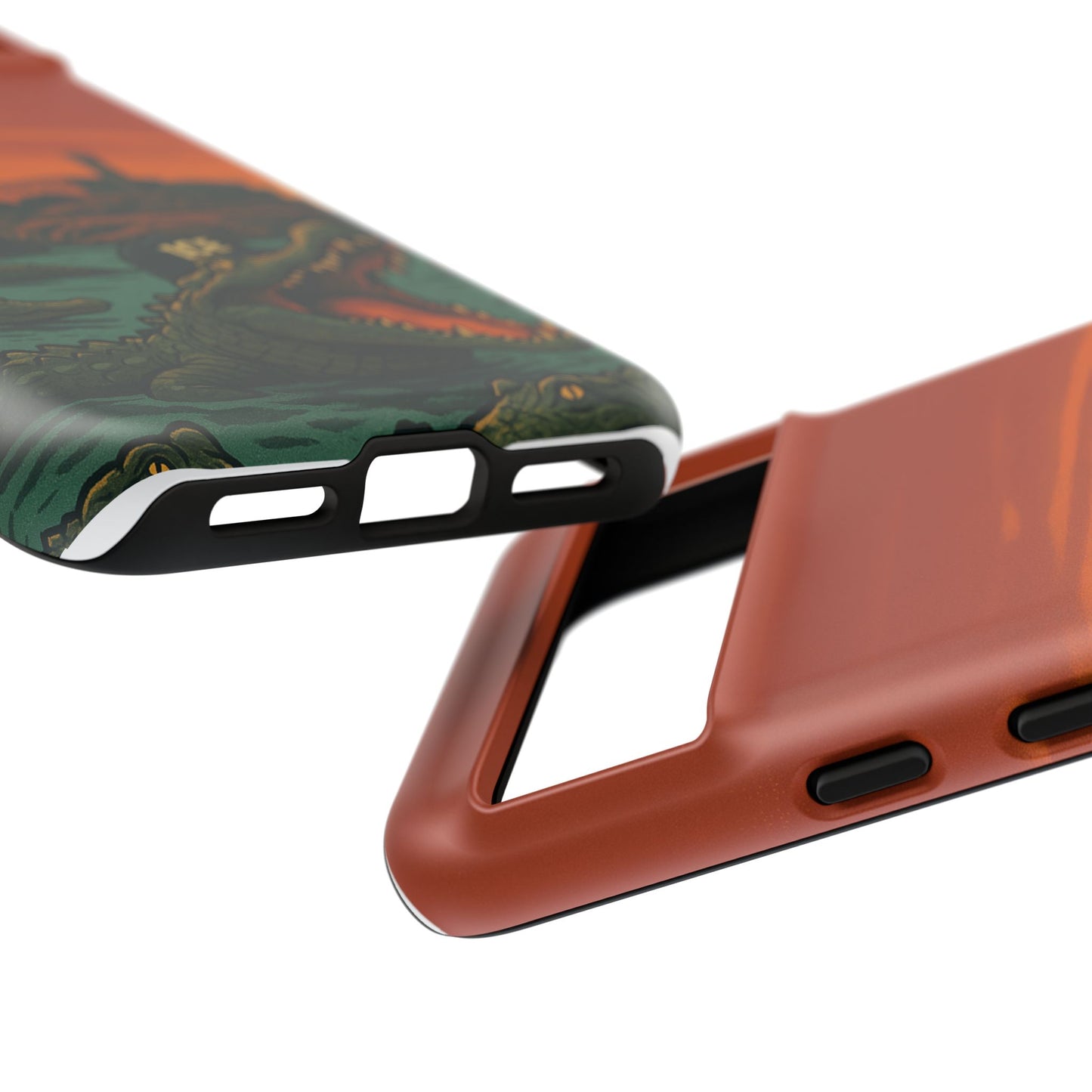 Alligator Alcatraz Hard Shell Tough Phone Case