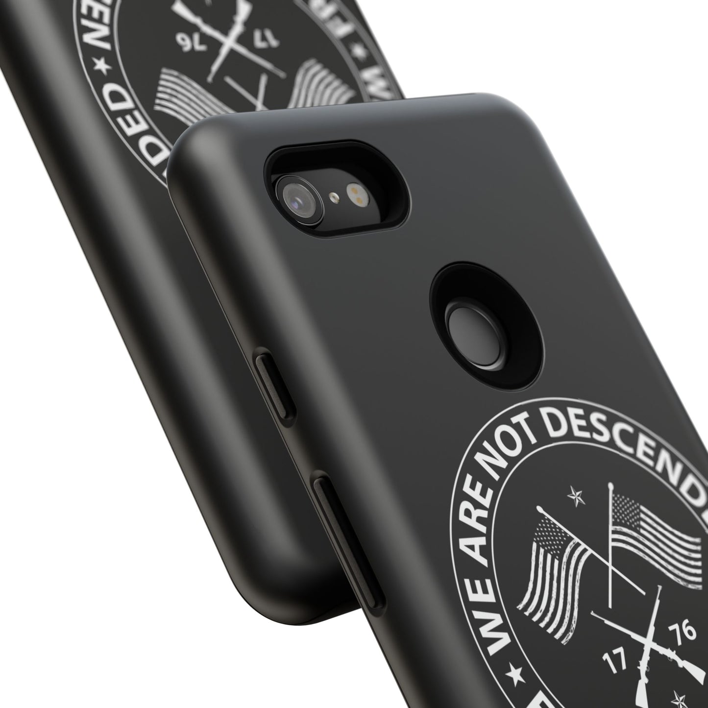 We Are Not Descended From Fearful Men Hard Shell Tough Phone Case