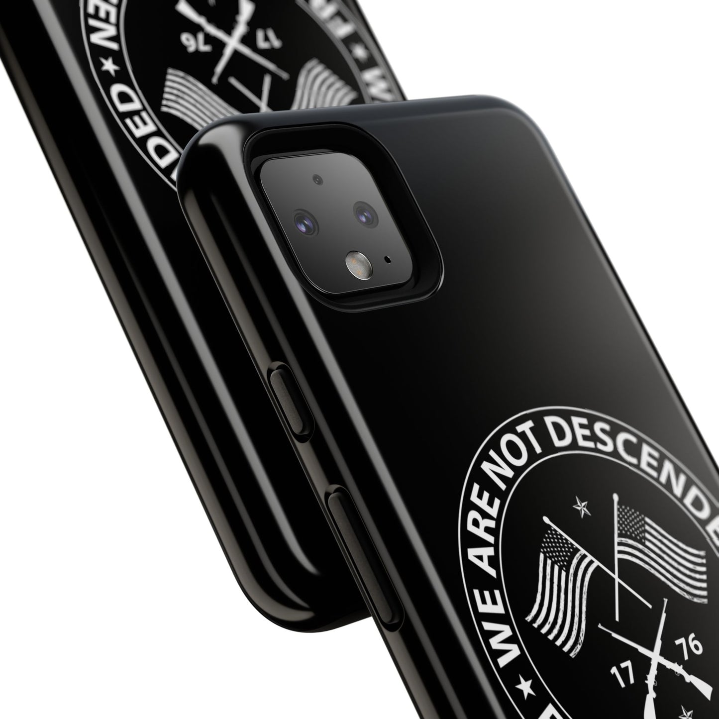We Are Not Descended From Fearful Men Hard Shell Tough Phone Case
