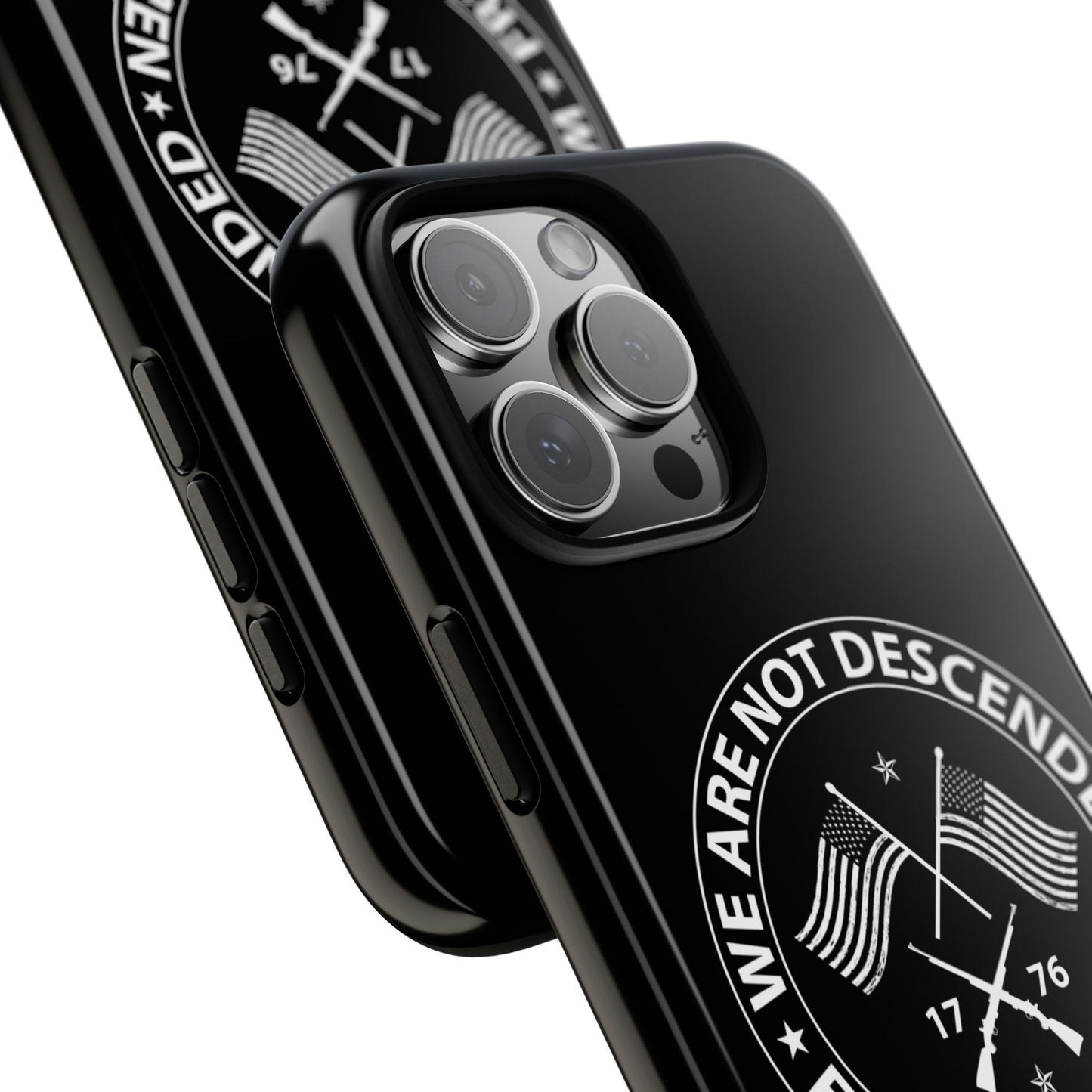 We Are Not Descended From Fearful Men Hard Shell Tough Phone Case