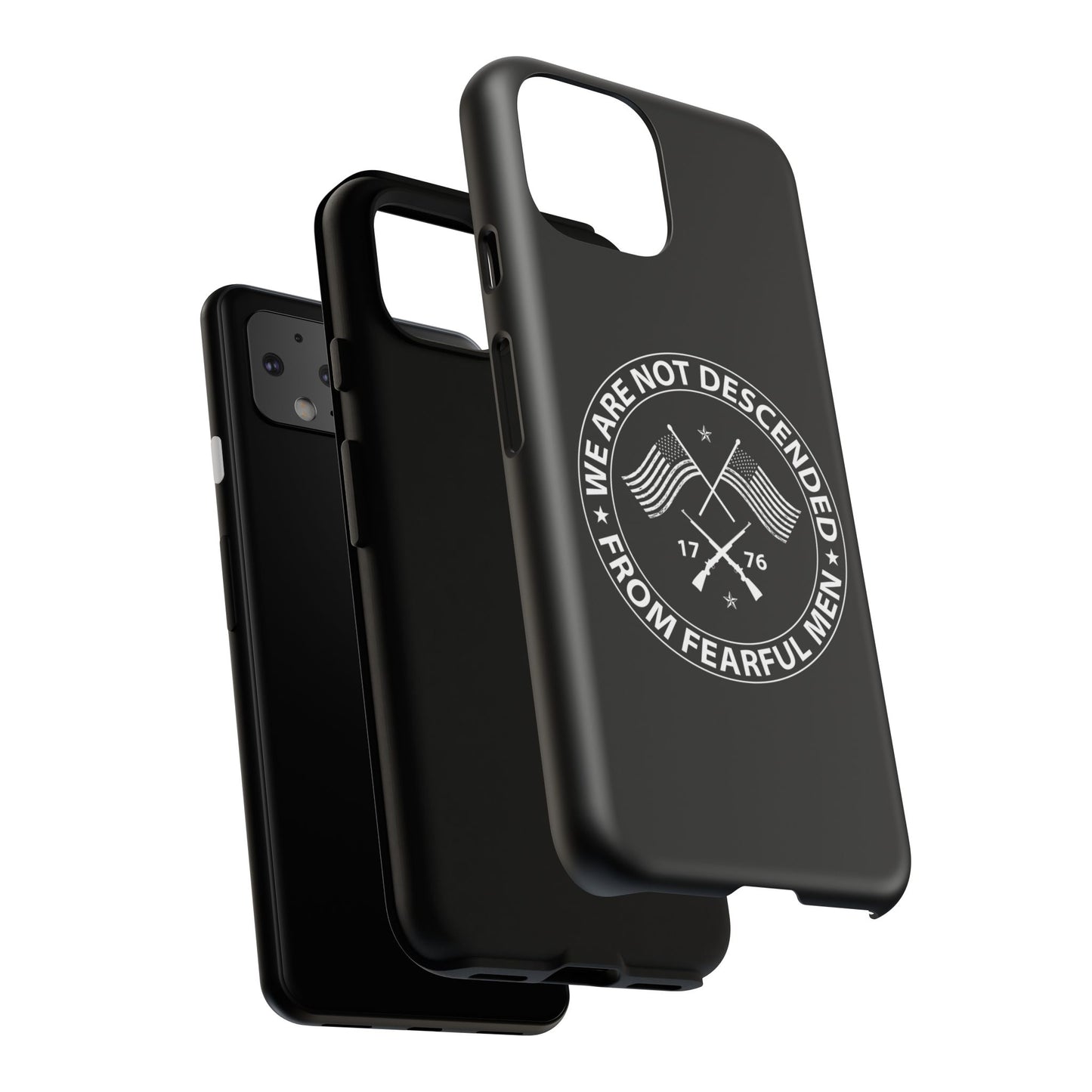 We Are Not Descended From Fearful Men Hard Shell Tough Phone Case