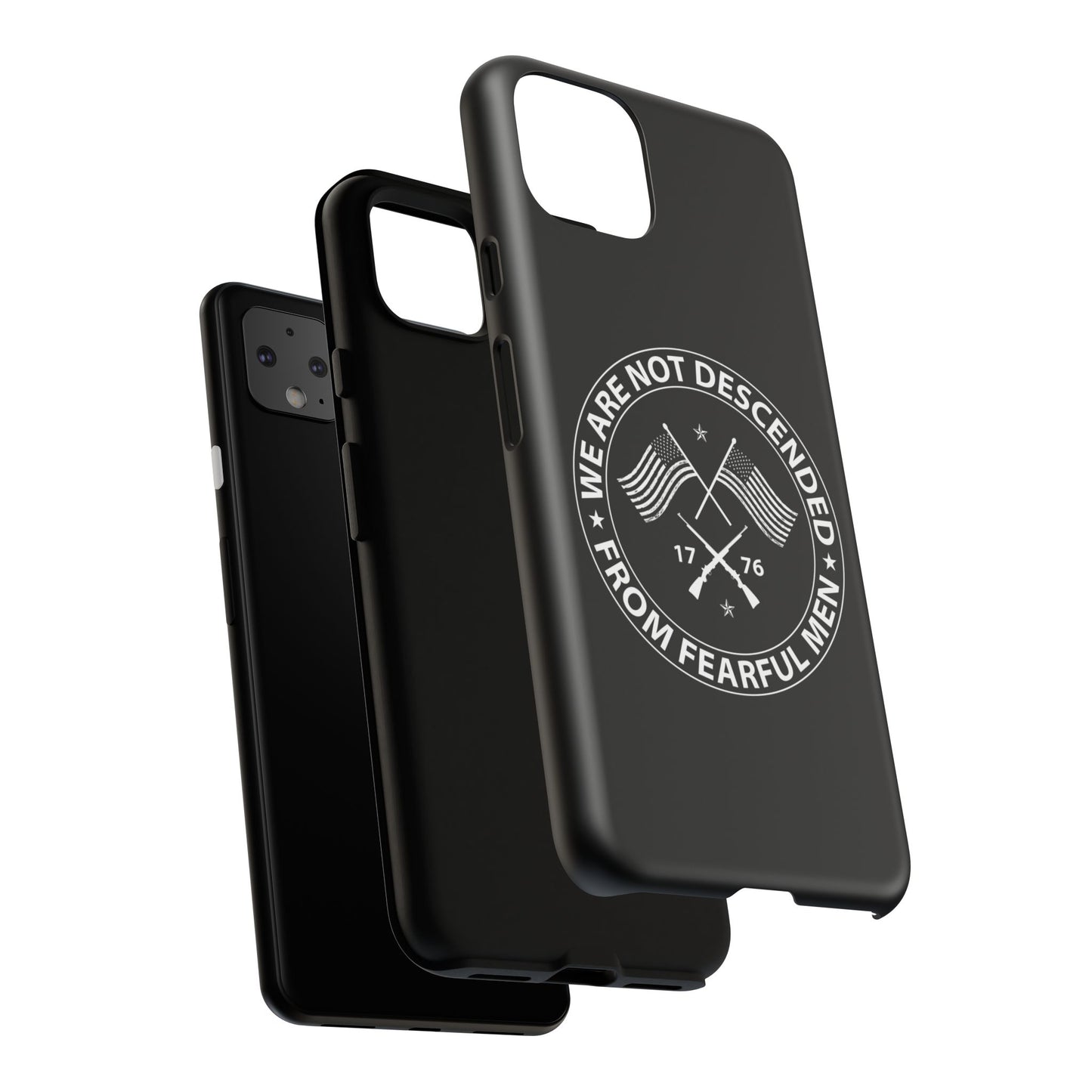 We Are Not Descended From Fearful Men Hard Shell Tough Phone Case