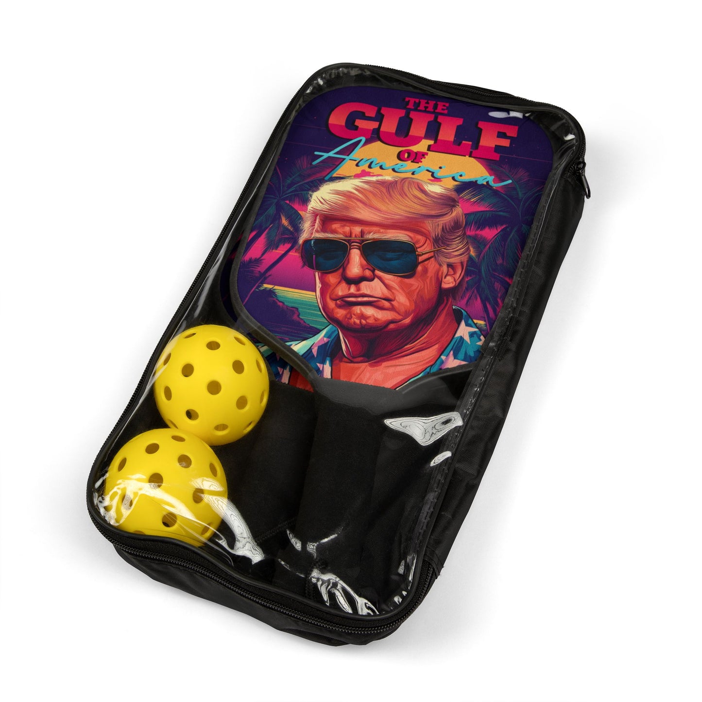 The Gulf of America Pickleball Paddle Set