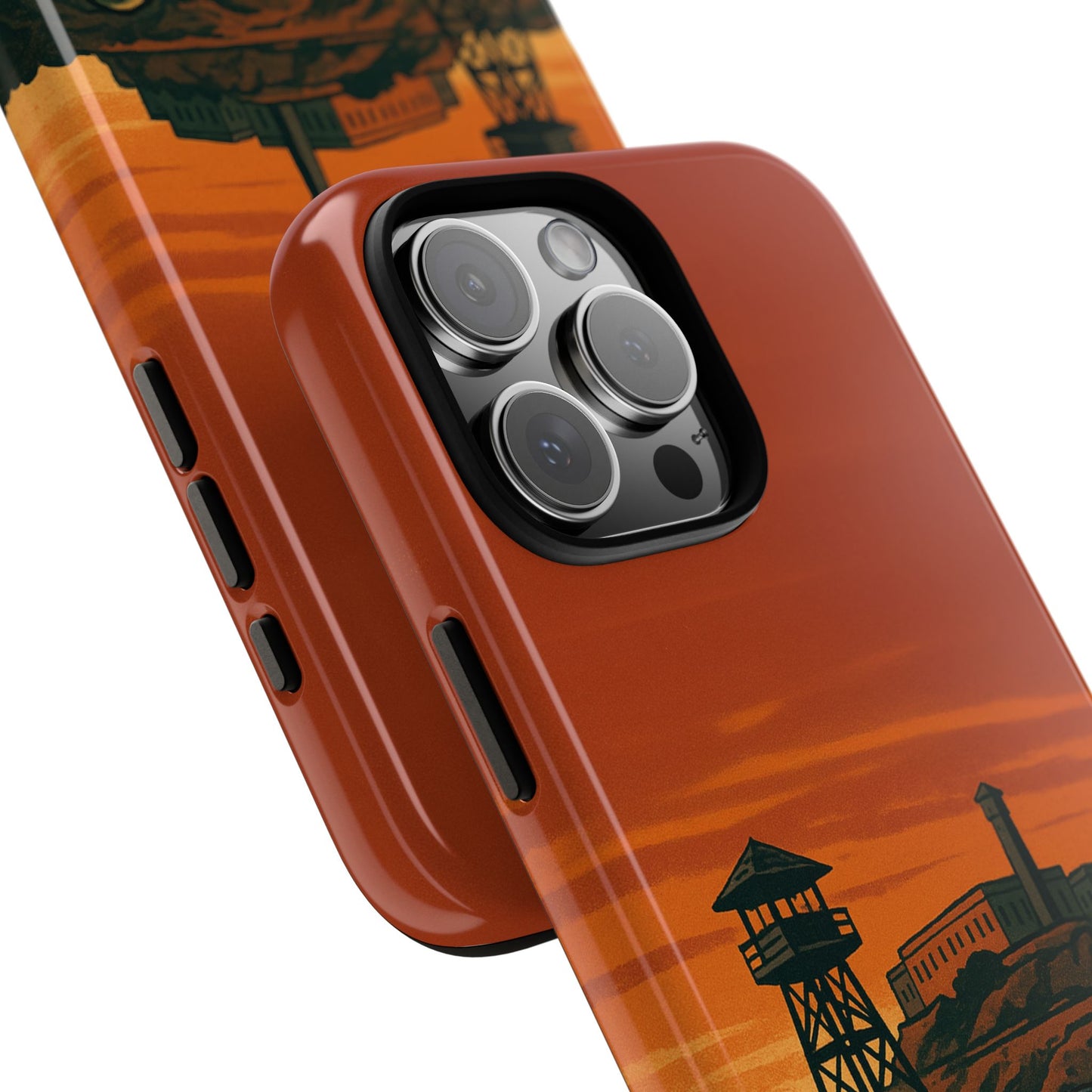 Alligator Alcatraz Hard Shell Tough Phone Case