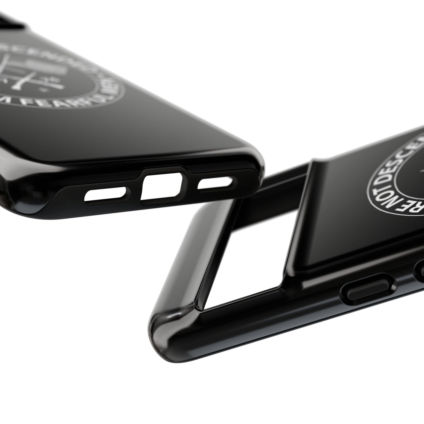 We Are Not Descended From Fearful Men Hard Shell Tough Phone Case