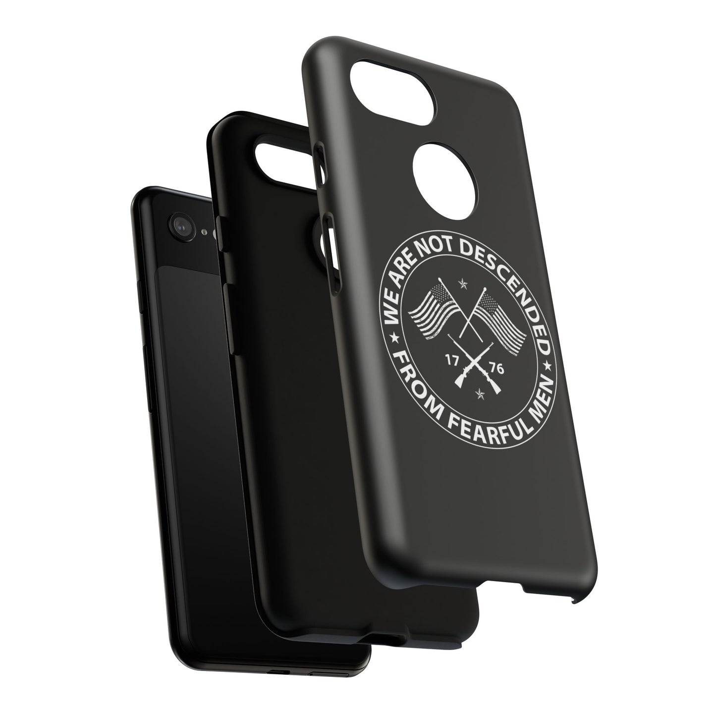 We Are Not Descended From Fearful Men Hard Shell Tough Phone Case