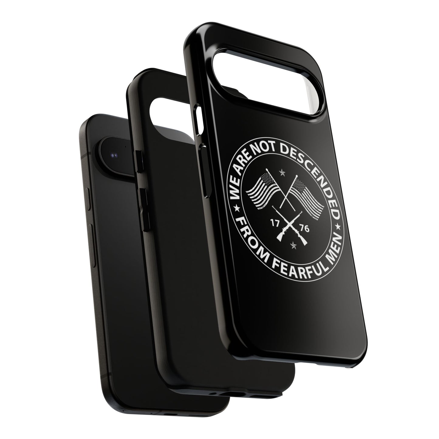 We Are Not Descended From Fearful Men Hard Shell Tough Phone Case