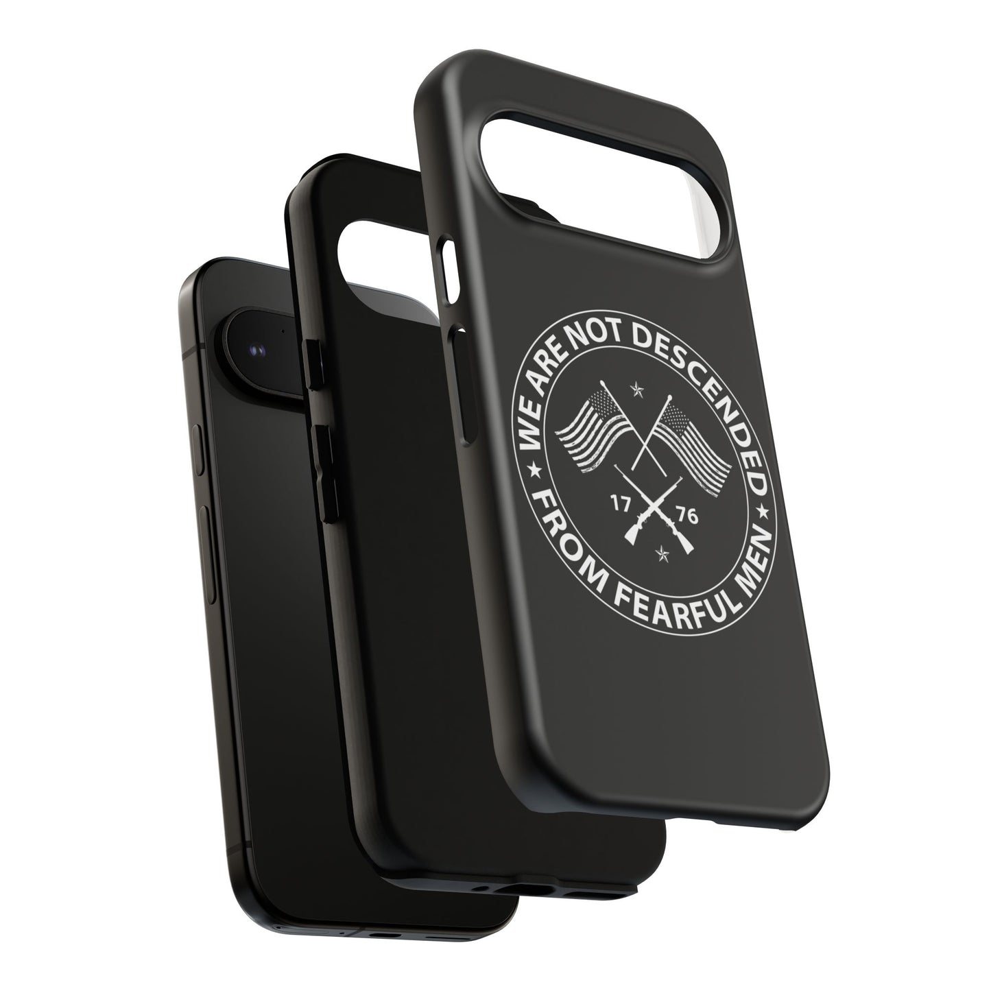 We Are Not Descended From Fearful Men Hard Shell Tough Phone Case