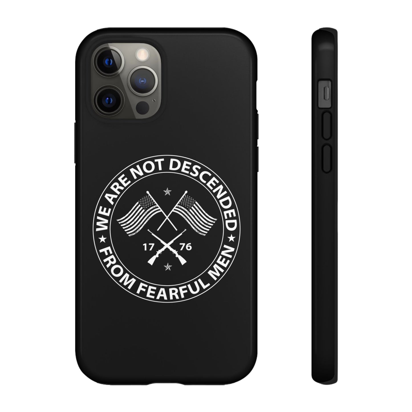 We Are Not Descended From Fearful Men Hard Shell Tough Phone Case