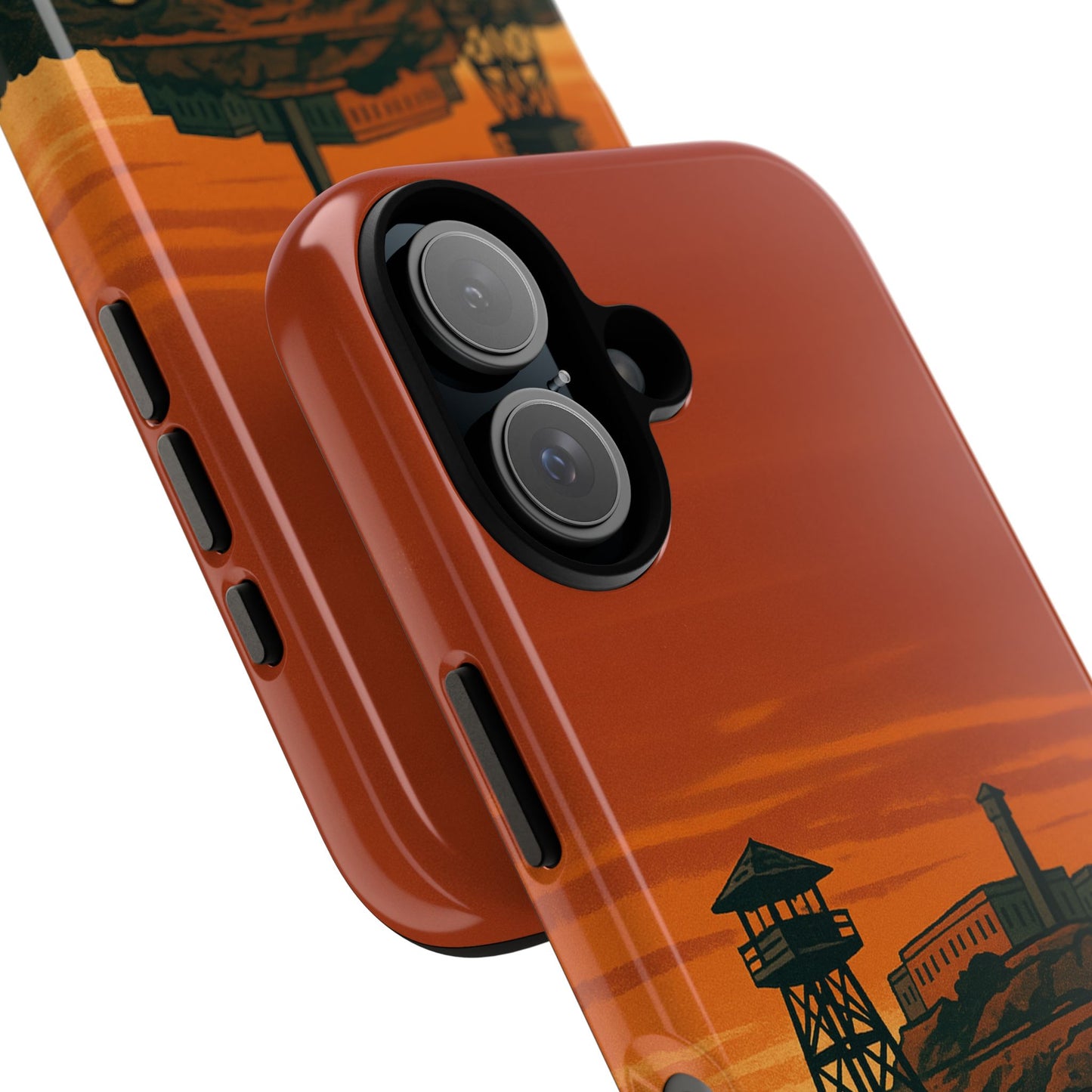 Alligator Alcatraz Hard Shell Tough Phone Case