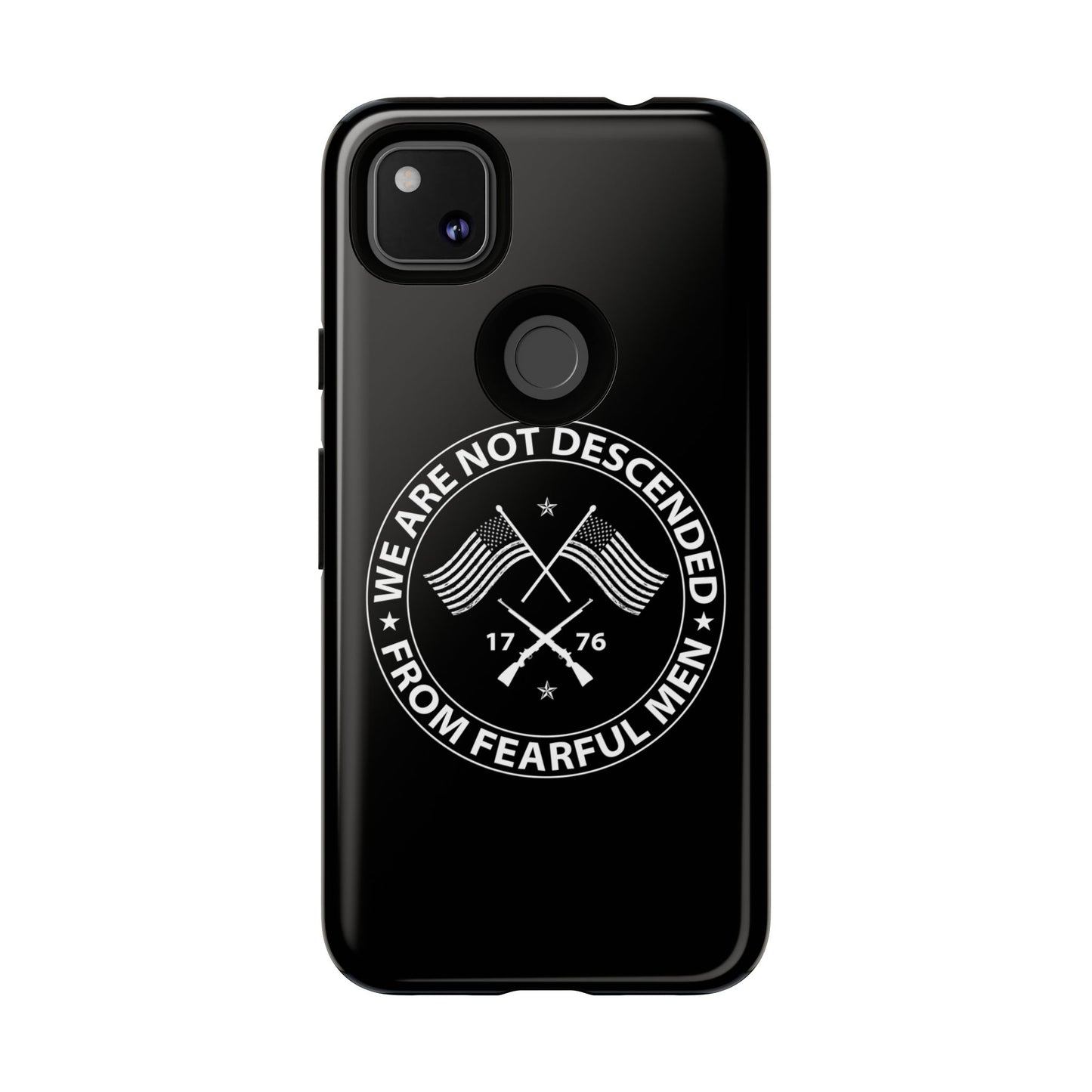 We Are Not Descended From Fearful Men Hard Shell Tough Phone Case