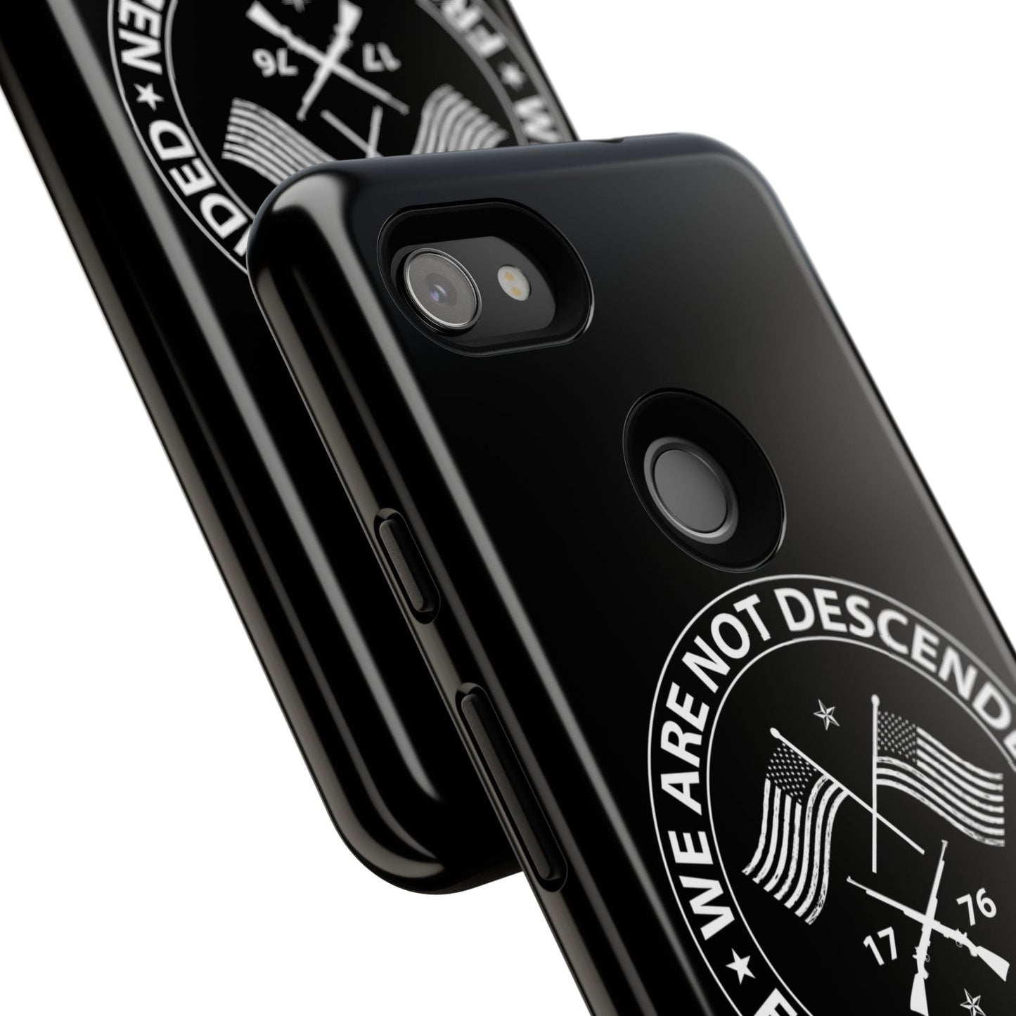 We Are Not Descended From Fearful Men Hard Shell Tough Phone Case
