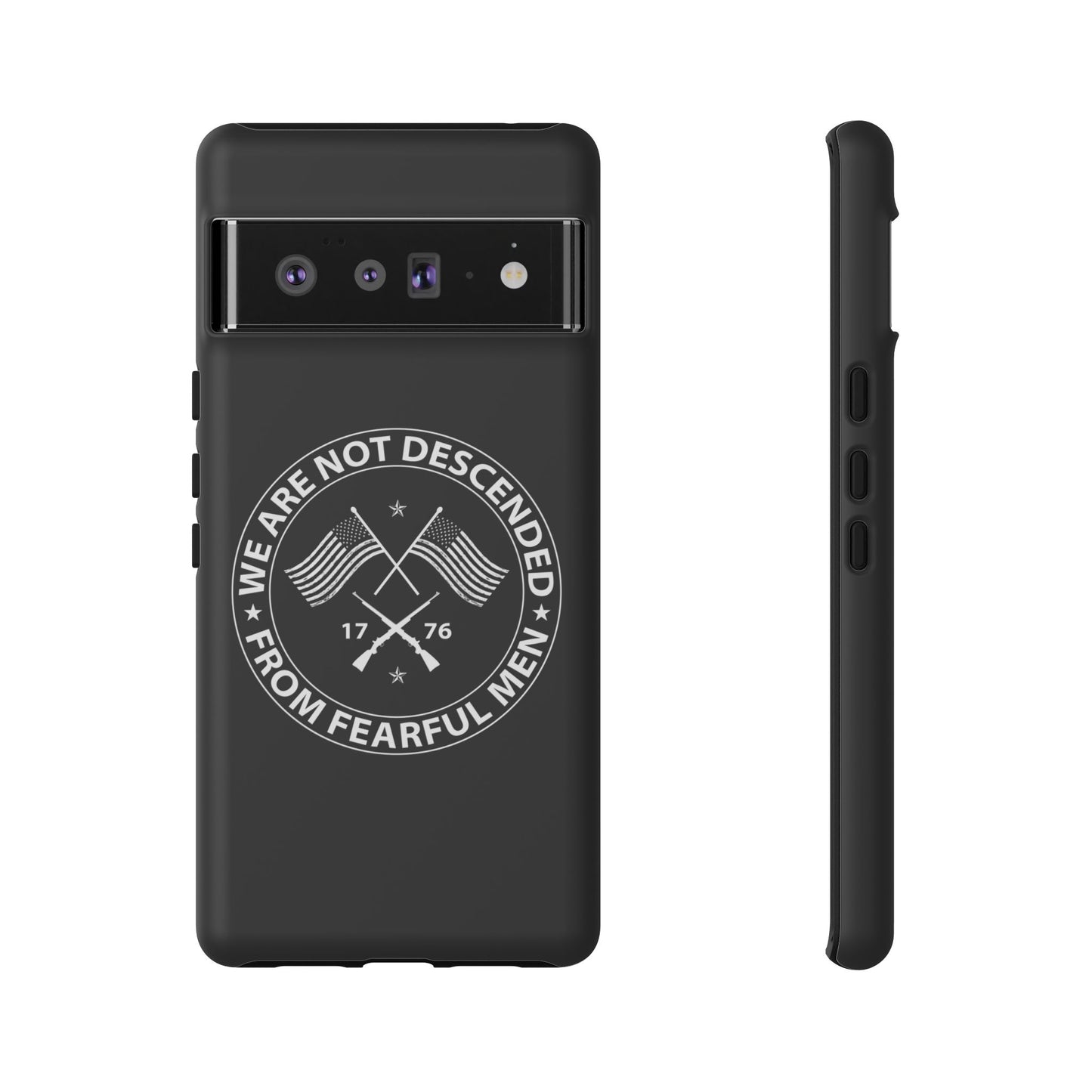 We Are Not Descended From Fearful Men Hard Shell Tough Phone Case