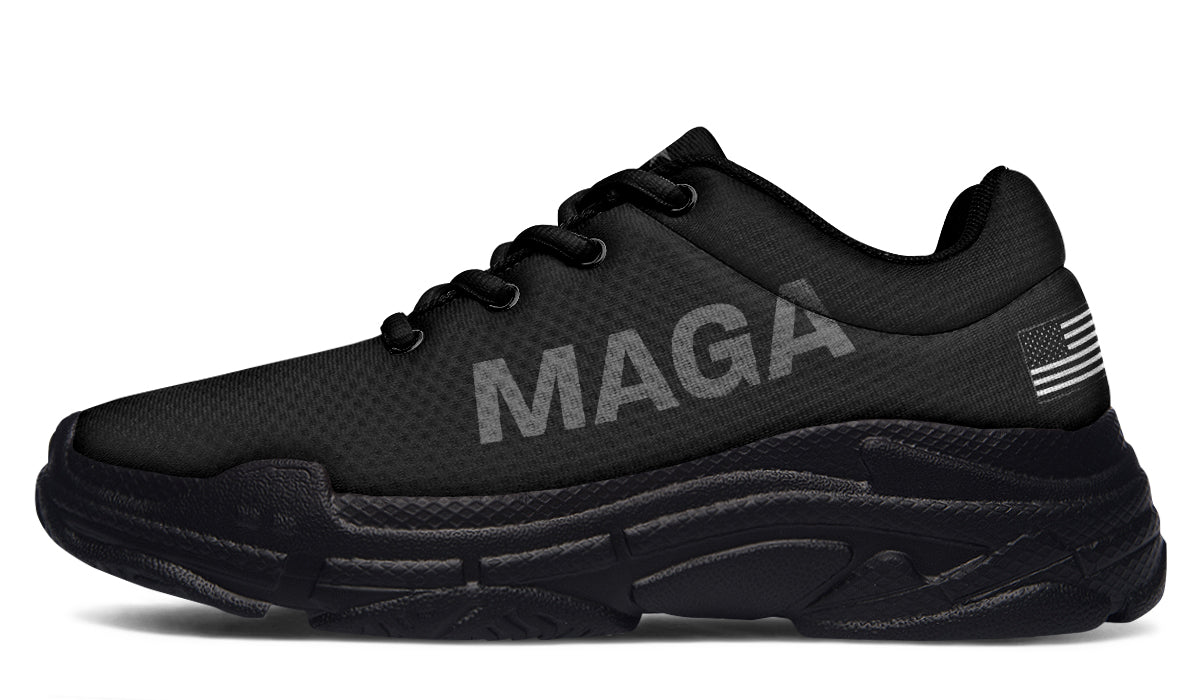 Dark MAGA Chunky Sneakers