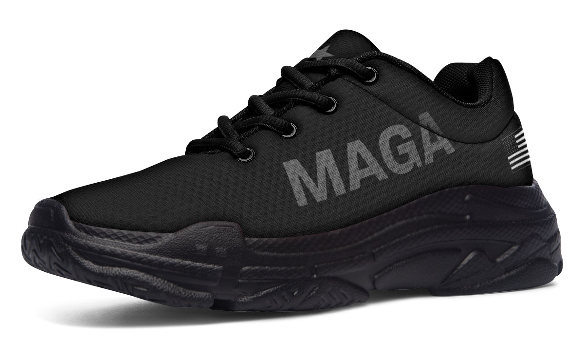 Dark MAGA Chunky Sneakers
