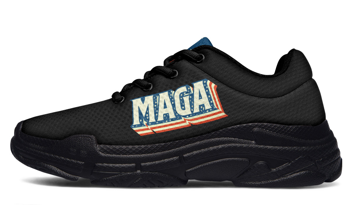 Retro 45-47 MAGA Chunky Sneakers