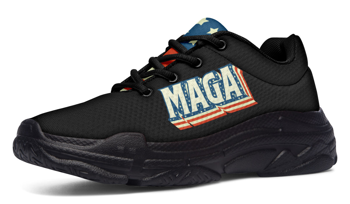 Retro 45-47 MAGA Chunky Sneakers