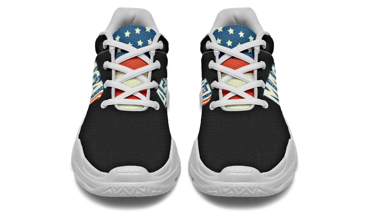Retro 45-47 MAGA Chunky Sneakers