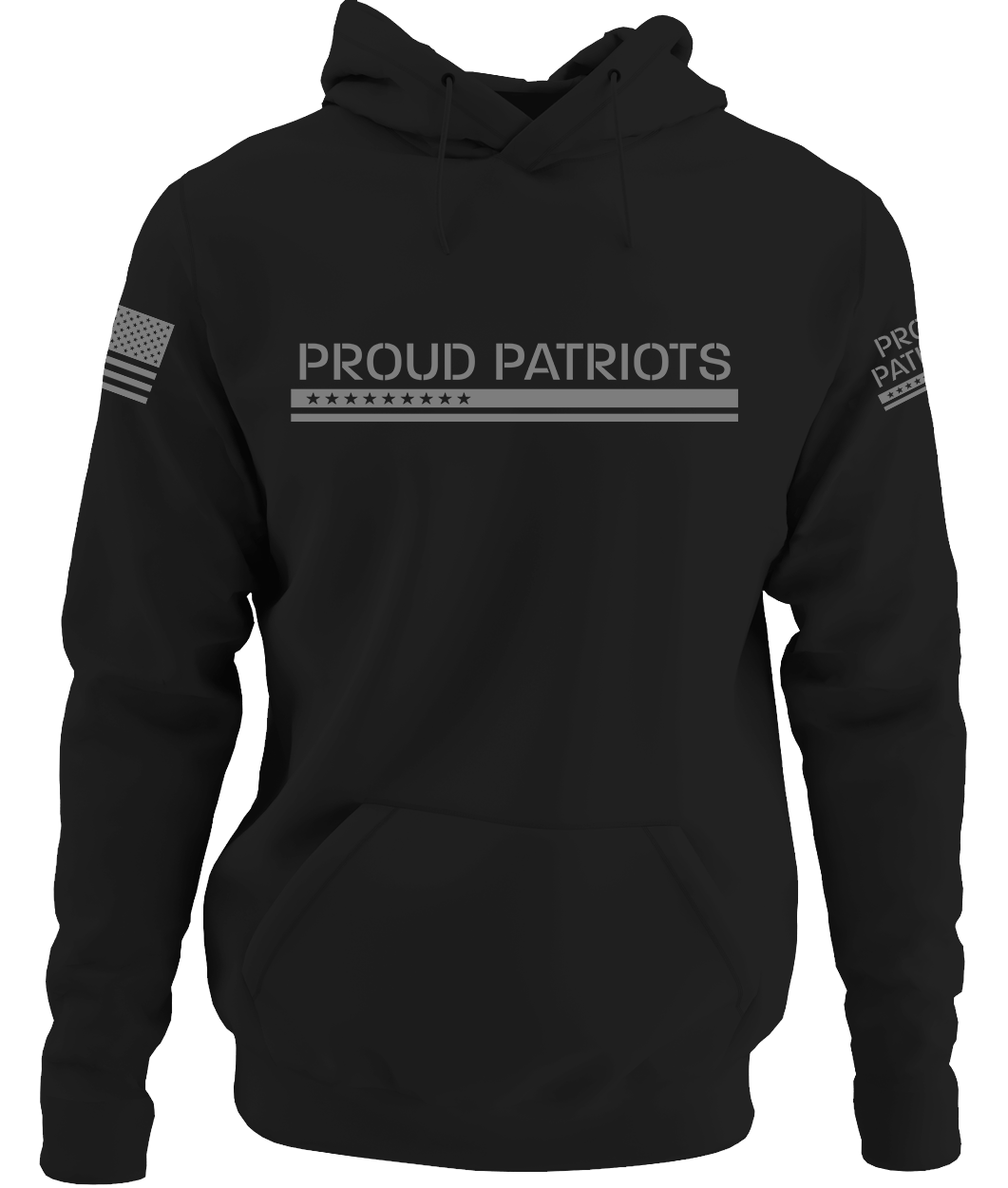 Dark Proud Patriots Hoodie
