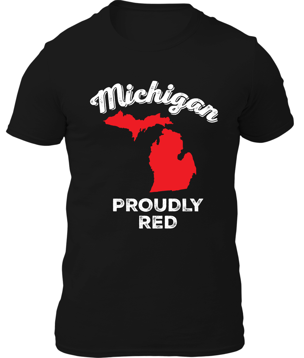 Michigan - Proudly Red Shirt