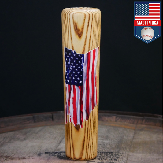 The "Old Glory" Dugout Mug | American Flag Baseball Bat Mug