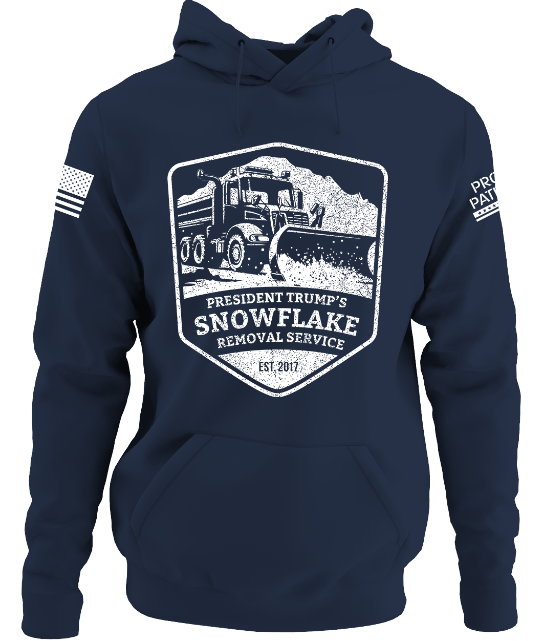 Snowflake Removal Service Hoodie