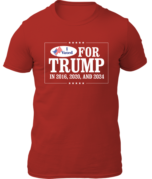 I Voted For Trump Shirt
