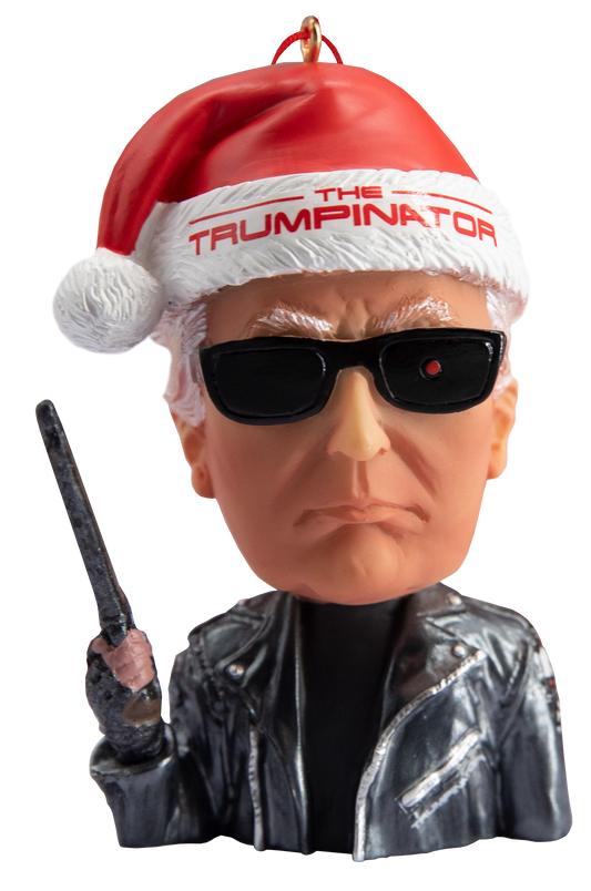 The Trumpinator Christmas Ornament