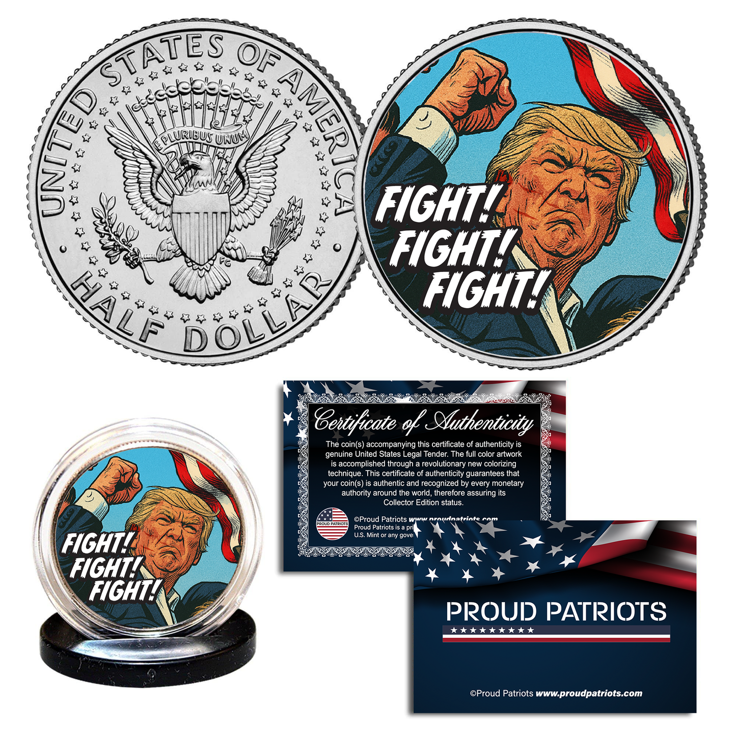 Fight Fight Fight Coin - One Year Anniversary Special Edition