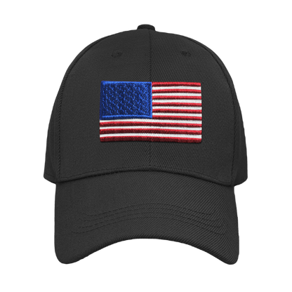 USA Flag Embroidered - Hat