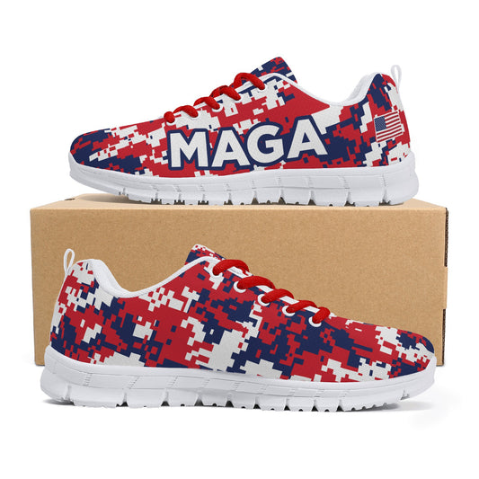 MAGA Red White and Blue Digicam Men's Sneaker