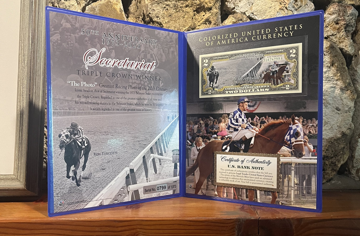 Secretariat 50th Anniversary Bundle (3x Collectibles)