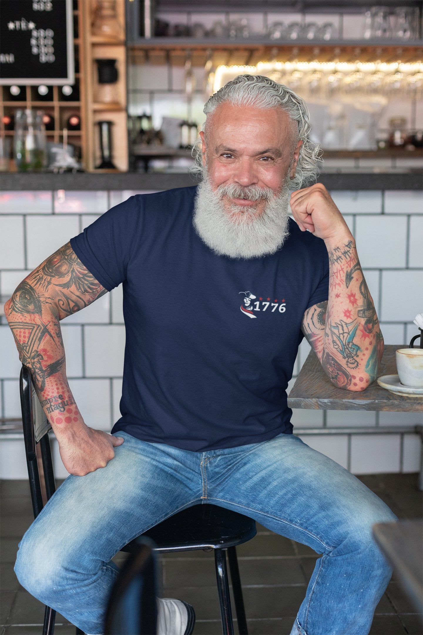 1776 American Flag Shirt - Proud Patriots