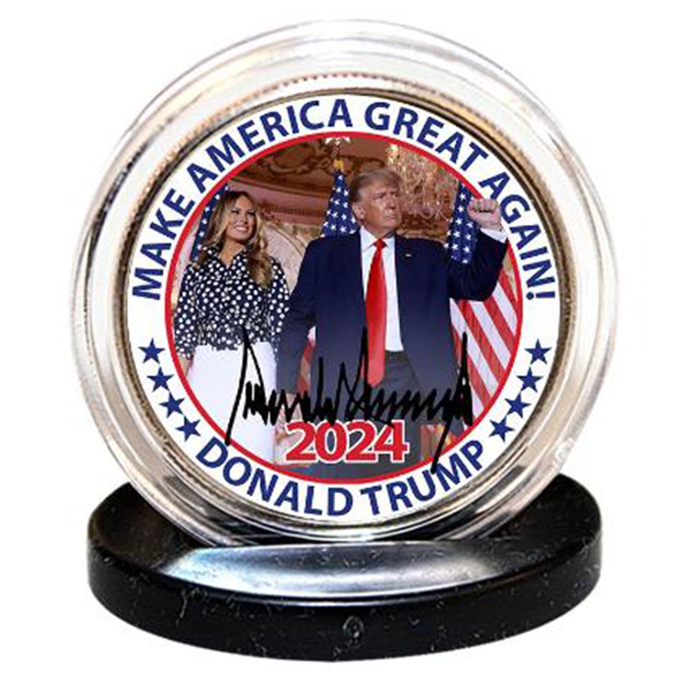 MAGA 2024 - Authentic JFK Half Dollar - Proud Patriots