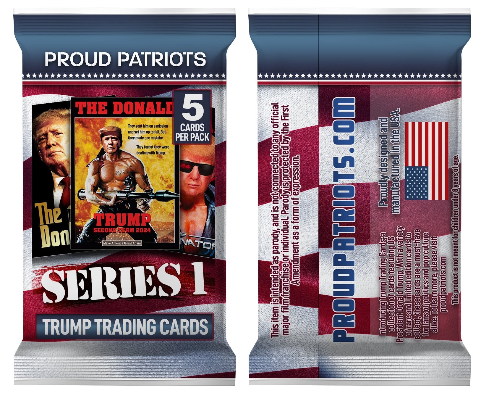 Trump Trading Cards - Series #1 - Proud Patriots