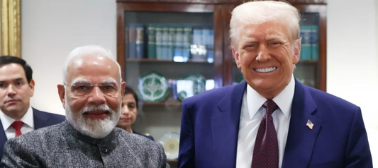 Trump Meets with India’s Prime Minister Modi to Strengthen Economic and Defense Ties