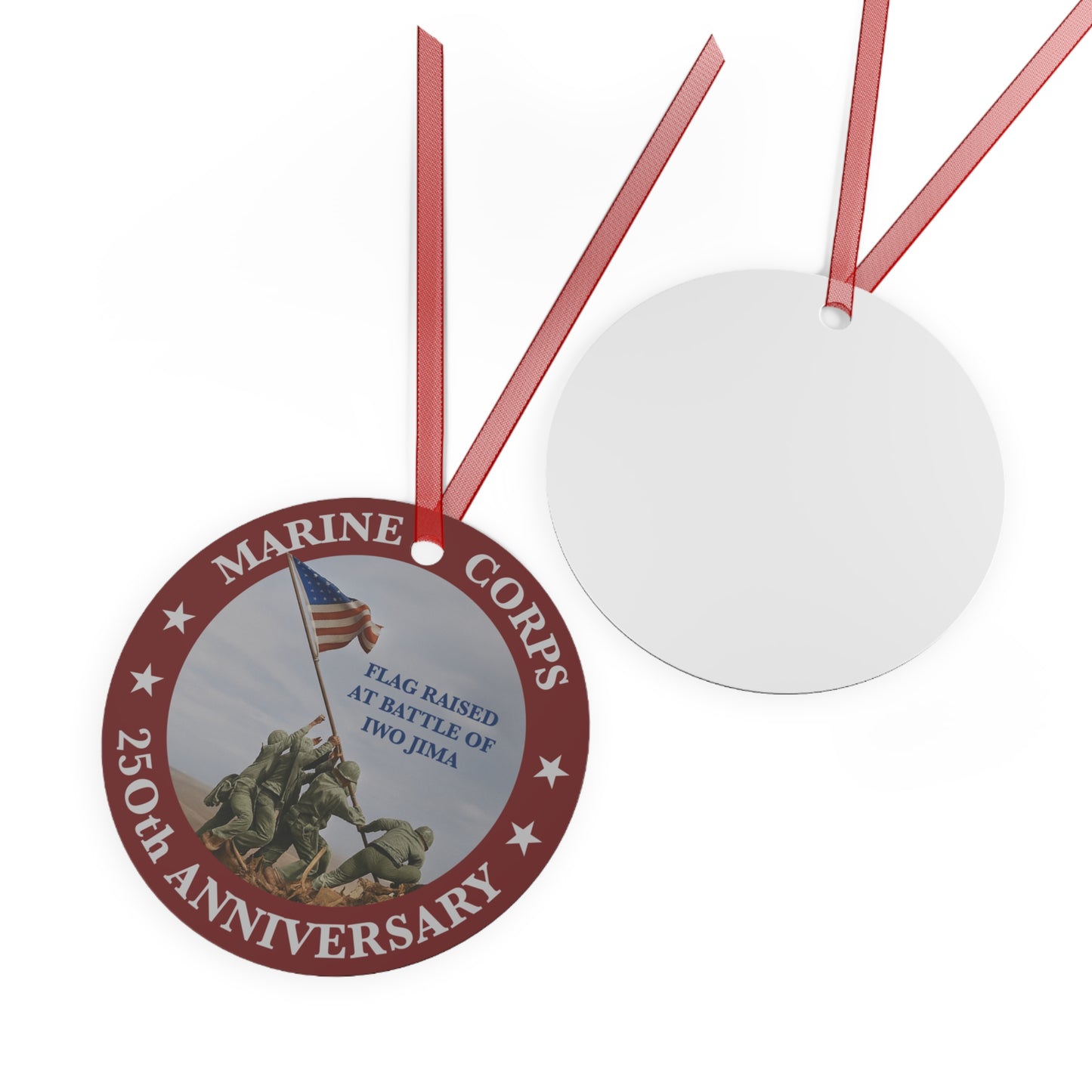 Marine Corps 250th Anniversary Christmas Tree Ornament