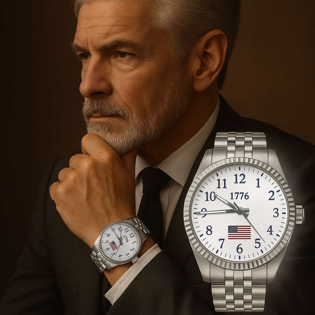 America's 250th Anniversary - Silver 1776 Heritage Watch — collectible watch, view 5