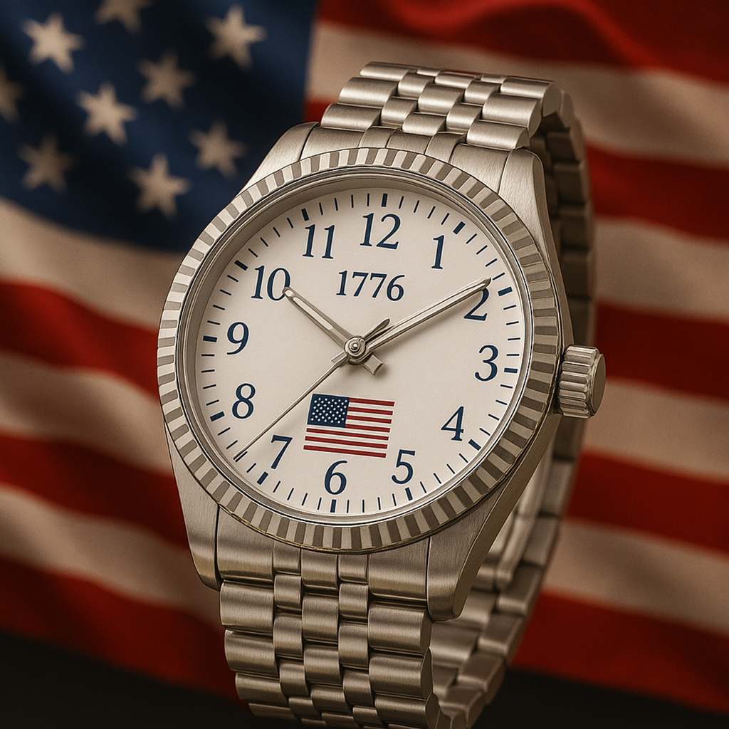 America's 250th Anniversary - Silver 1776 Heritage Watch — collectible watch, view 4