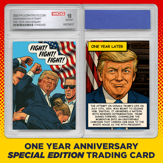 Fight Fight Fight Collectible Trading Card - One Year Anniversary Special Edition