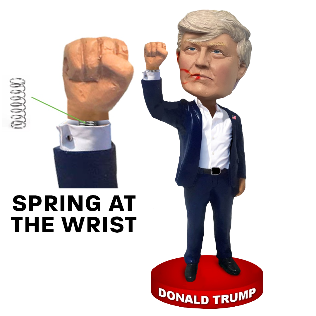 Trump "Keep Fighting" Bobblehead (Pre-Order Expected to Ship in November)