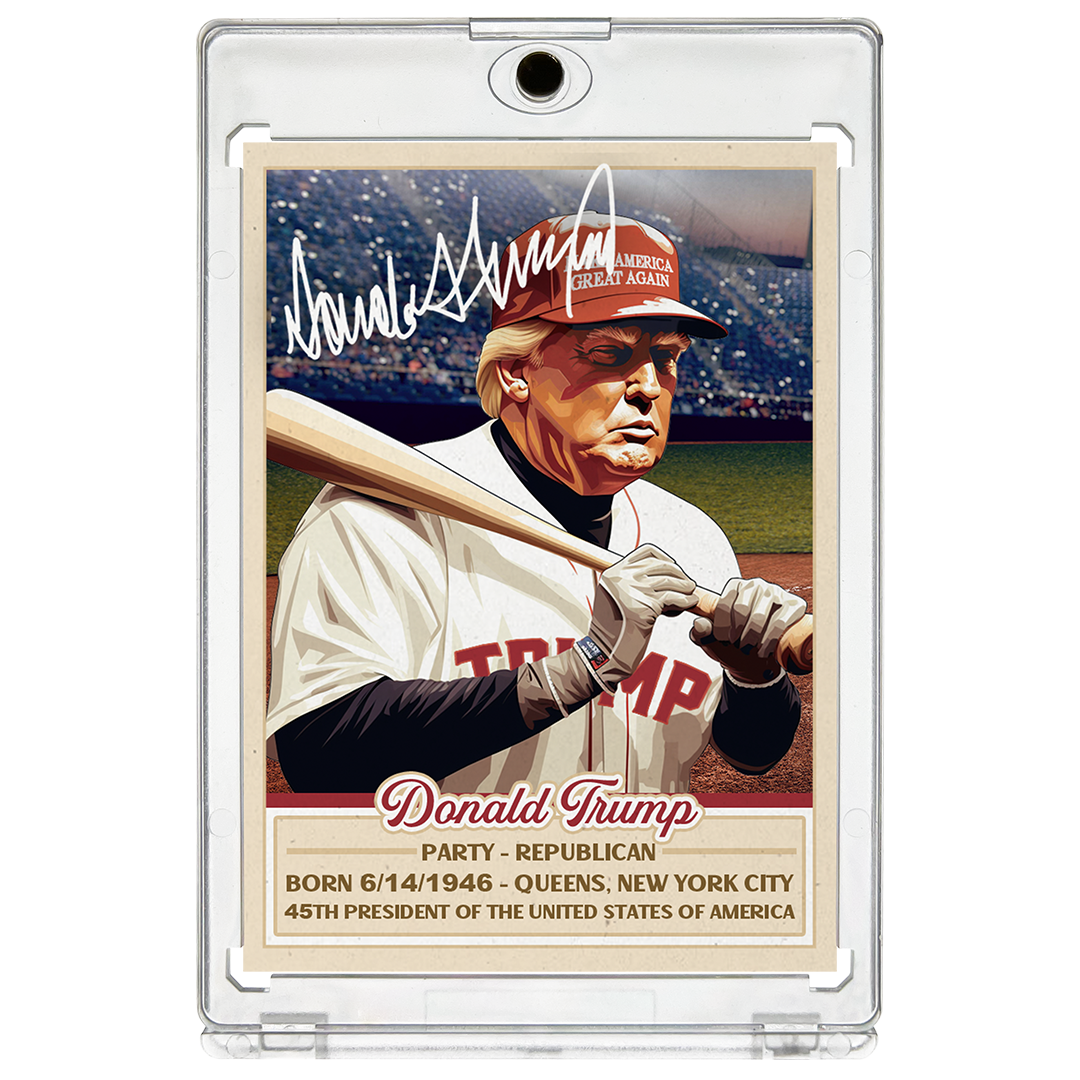 Trump Physical Trading Cards - Collection #3 (Limited Print Run of 10,000 Units)