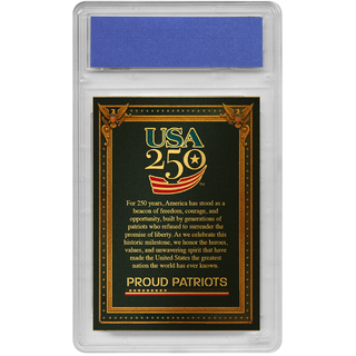 [GOLD EDITION] America's 250th Anniversary Eagle Over Capitol Trading Card GEM-MINT 10 - Limited Edition 1 of 250