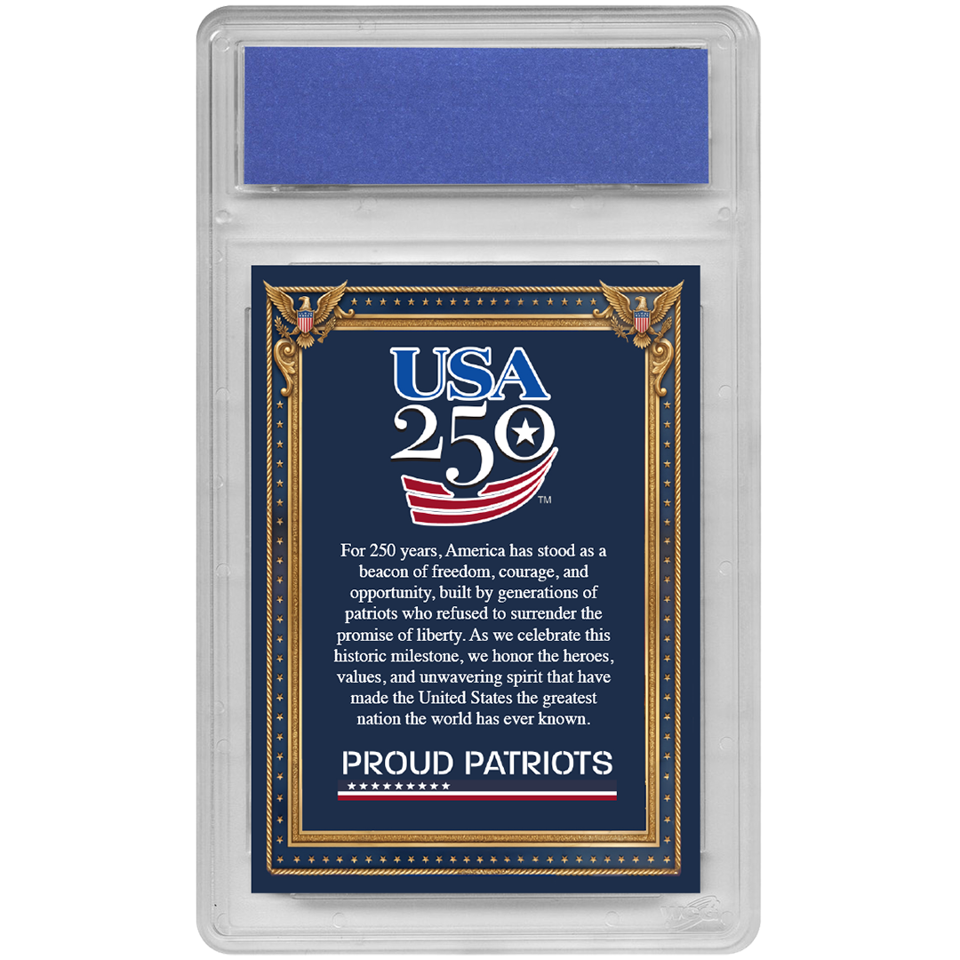 America's 250th Anniversary Independence Day Trading Card GEM-MINT 10