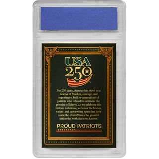 [GOLD EDITION] America's 250th Anniversary Liberty Bell Trading Card GEM-MINT 10 - Limited Edition 1 of 250