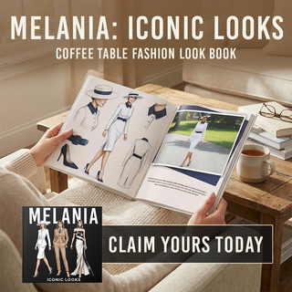 MELANIA: Iconic Looks Hardcover Fashion Book