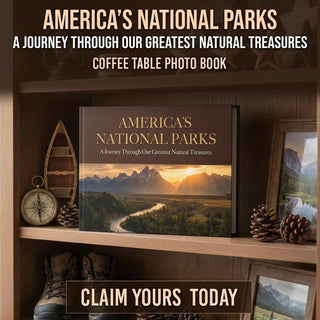 America's National Parks Hardcover Coffee Table Book