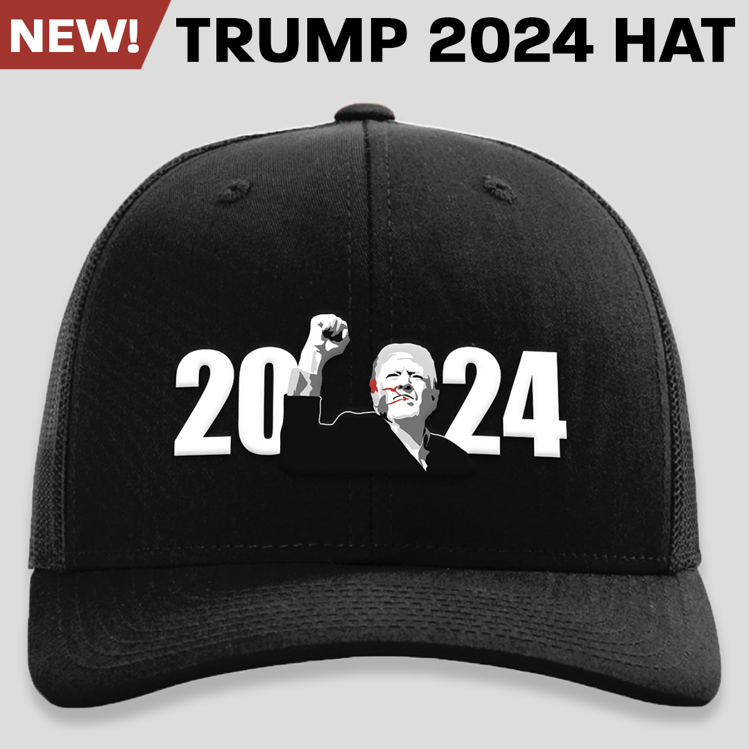 Trump 2024 "Keep Fighting" Black Hat