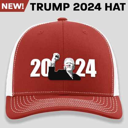 Trump 2024 "Keep Fighting" Red Hat